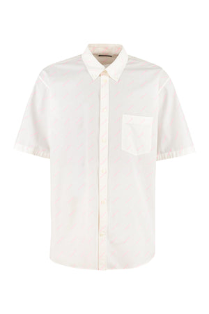 Cotton poplin shirt-0